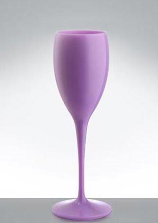Бокал для шампанского, Flute лиловый 170 мл.