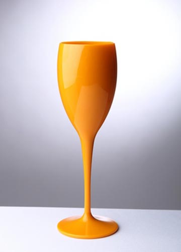 Бокал для шампанского, Flute оранжевый 170 мл.