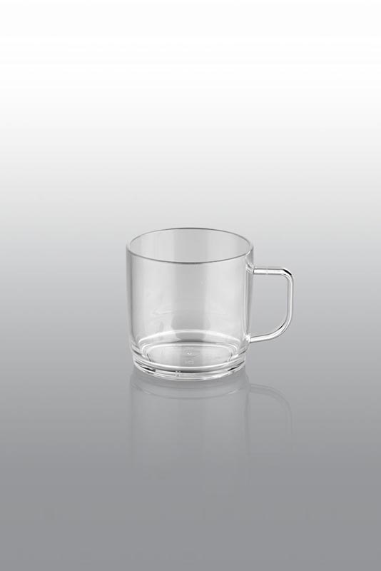 Чашка Tea Coffee Cup 250 ml, РС прозрачный,  250 мл.