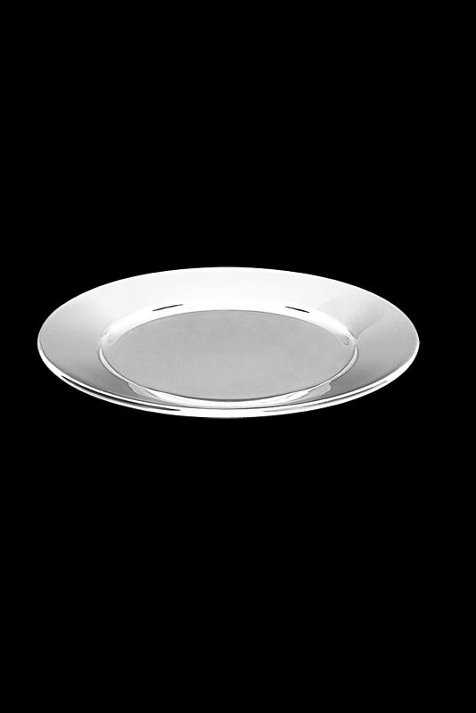 Тарелка Flat Plate 21 cm, РС белый